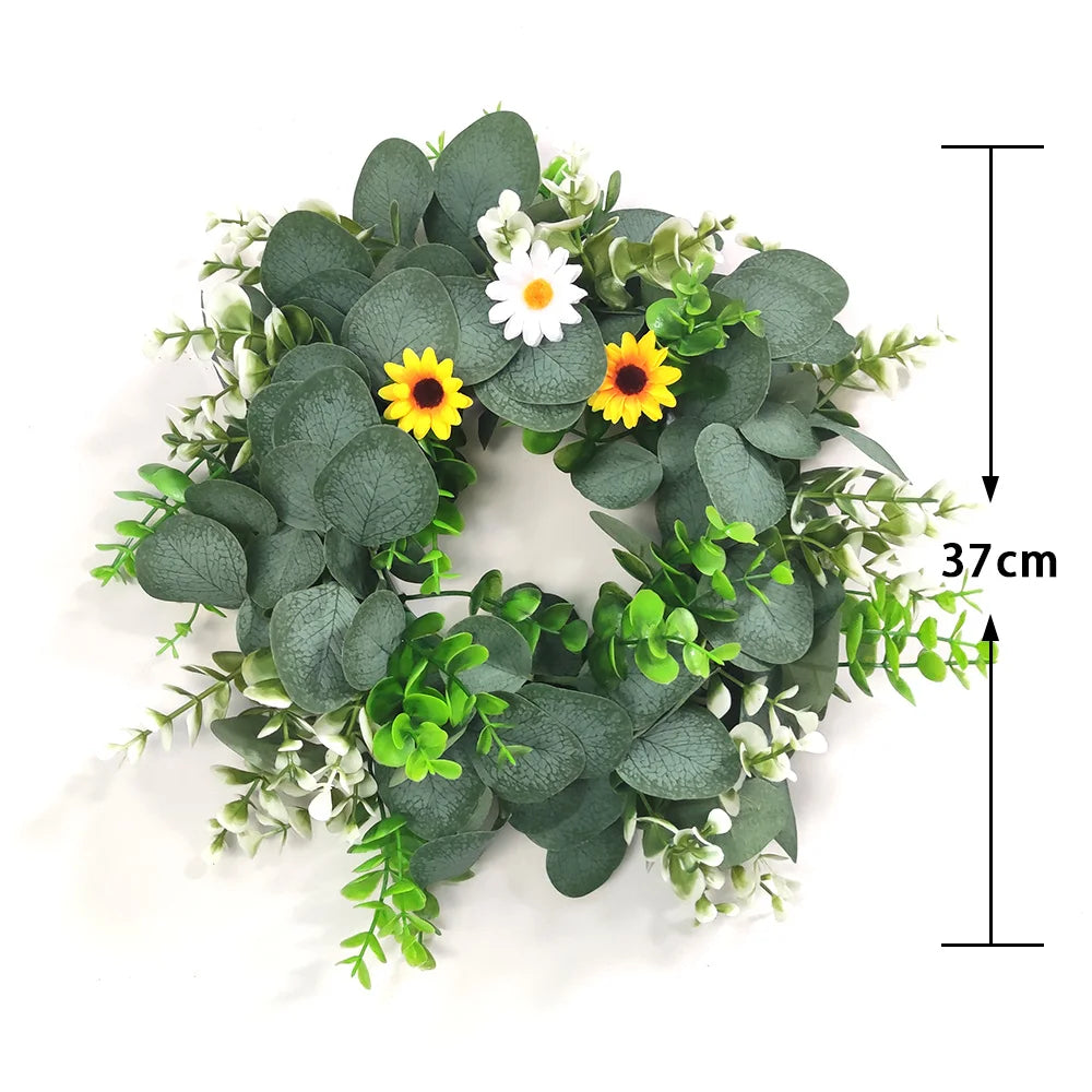 Sunflower Garland Wreath Wall Decoration