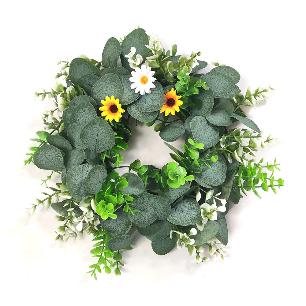 Sunflower Garland Wreath Wall Decoration