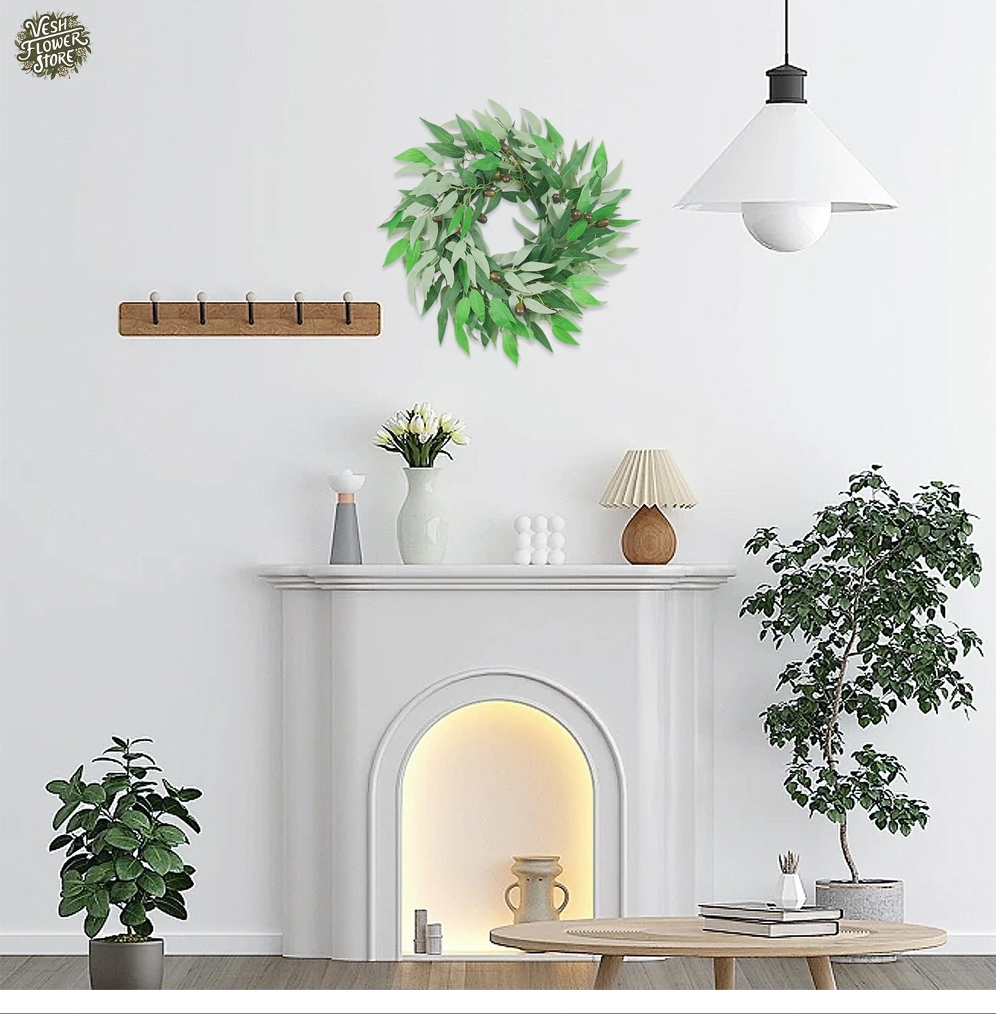 Rustic Olive Leaf
