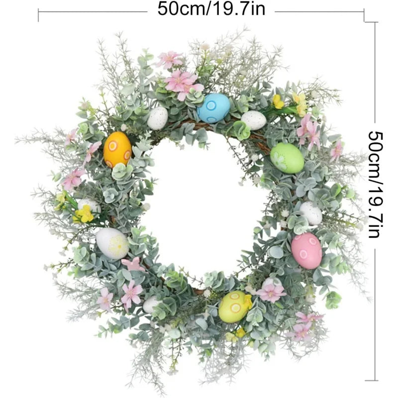 Spring Eggs Wreath
