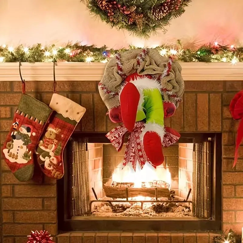 Christmas Thief Wreath
