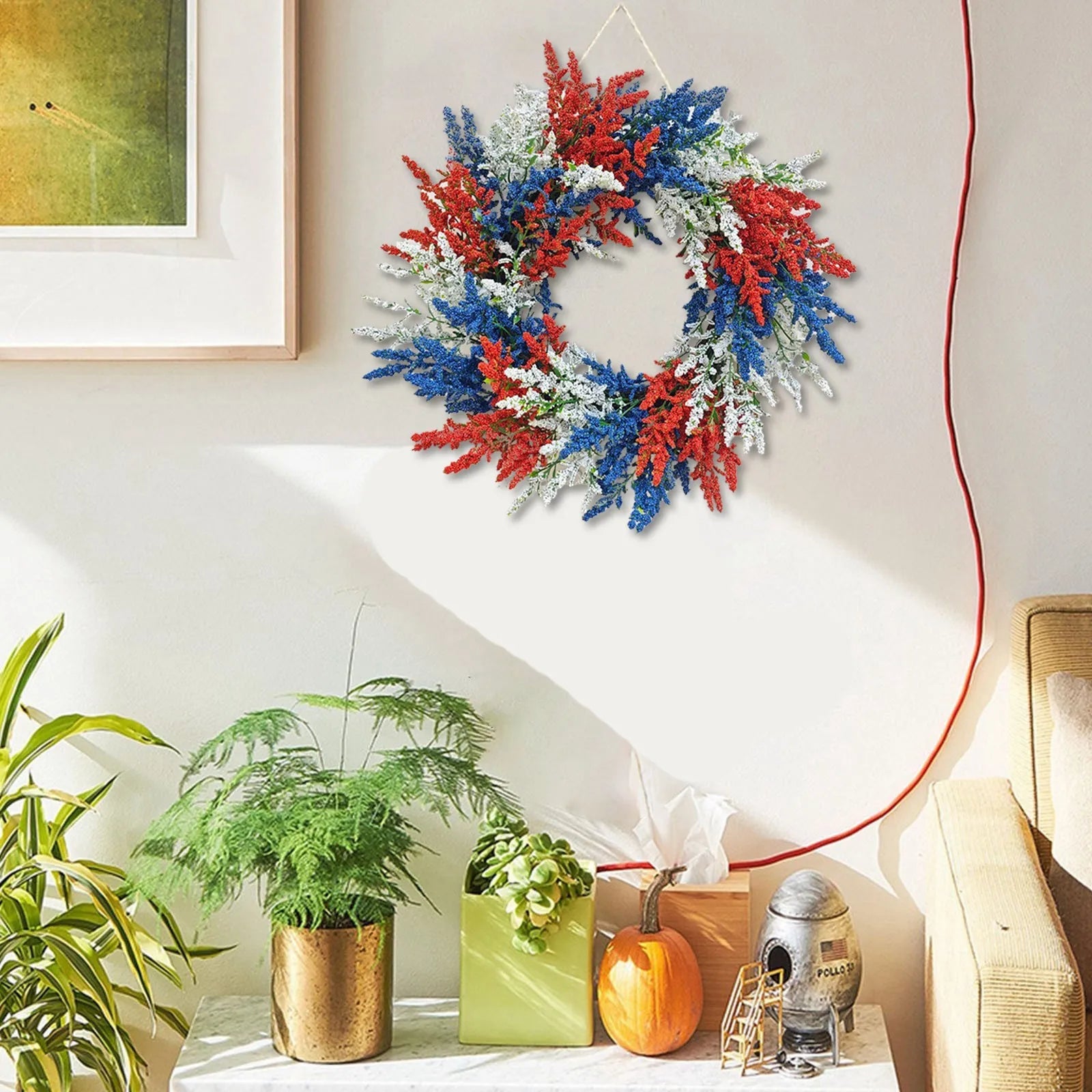 Patriotic Red White And Blue