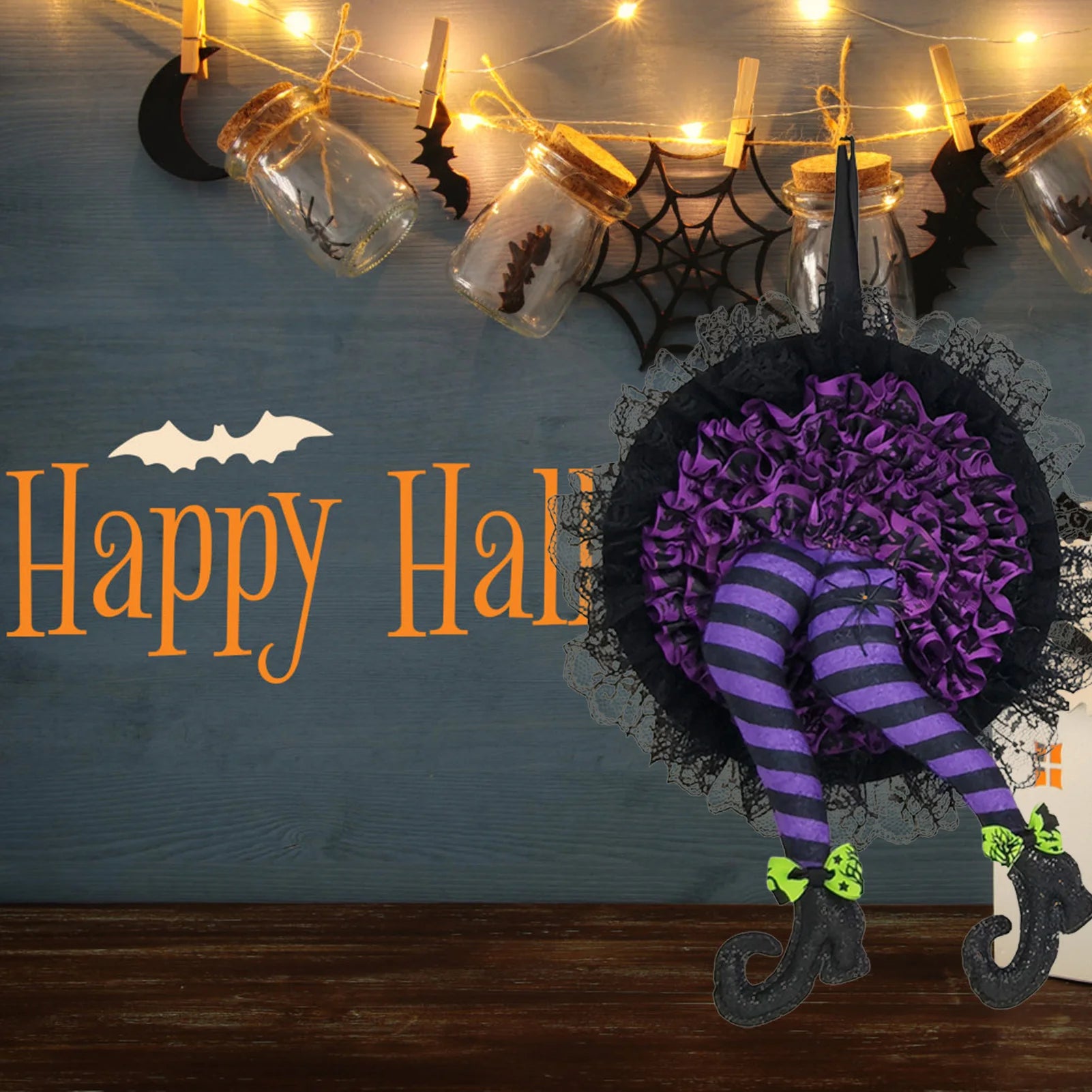 Halloween Witch Hat Leg