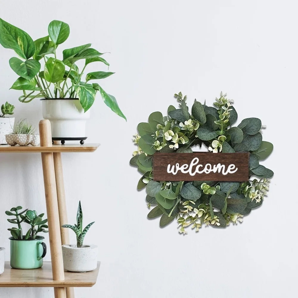 Green Eucalyptus Welcome