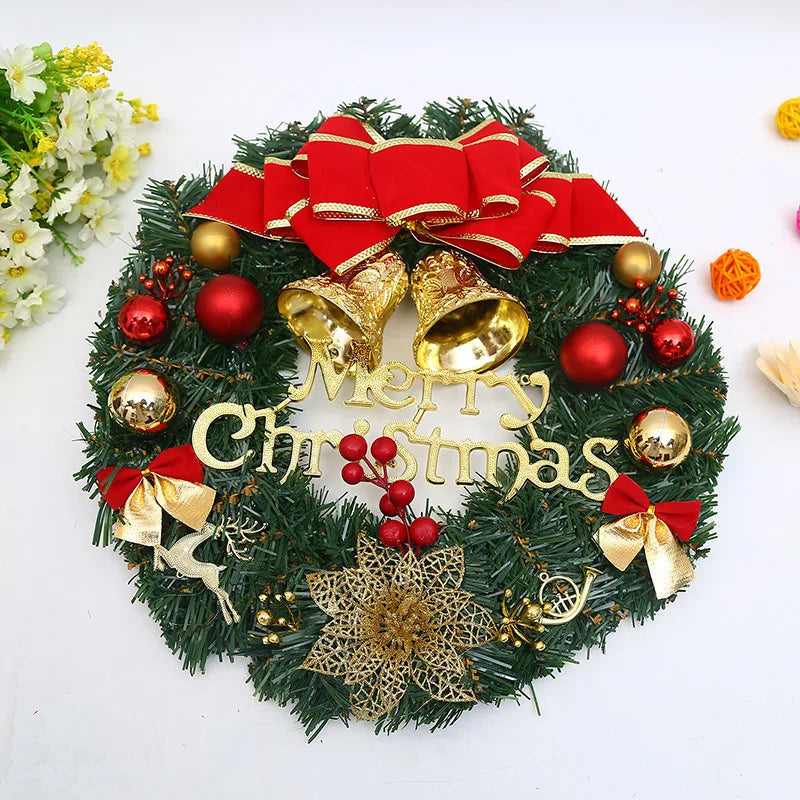 Red Christmas Wreath