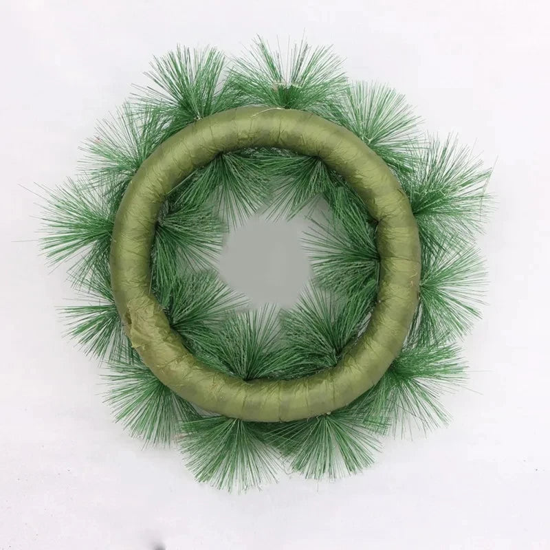 Winter Blue Christmas Wreath
