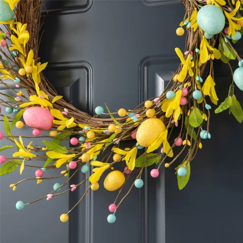 Spring Eggs Wreath
