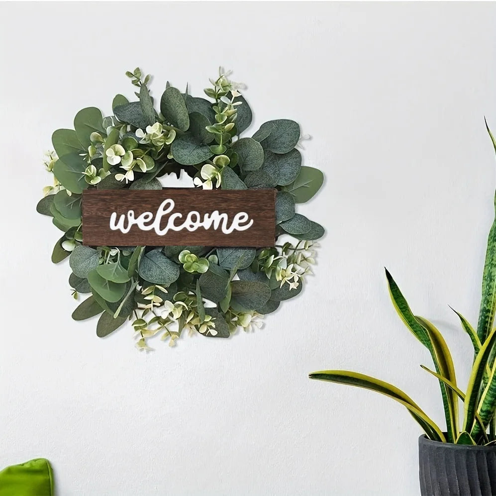 Green Eucalyptus Welcome