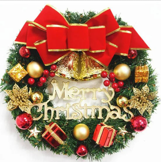 Red Christmas Wreath