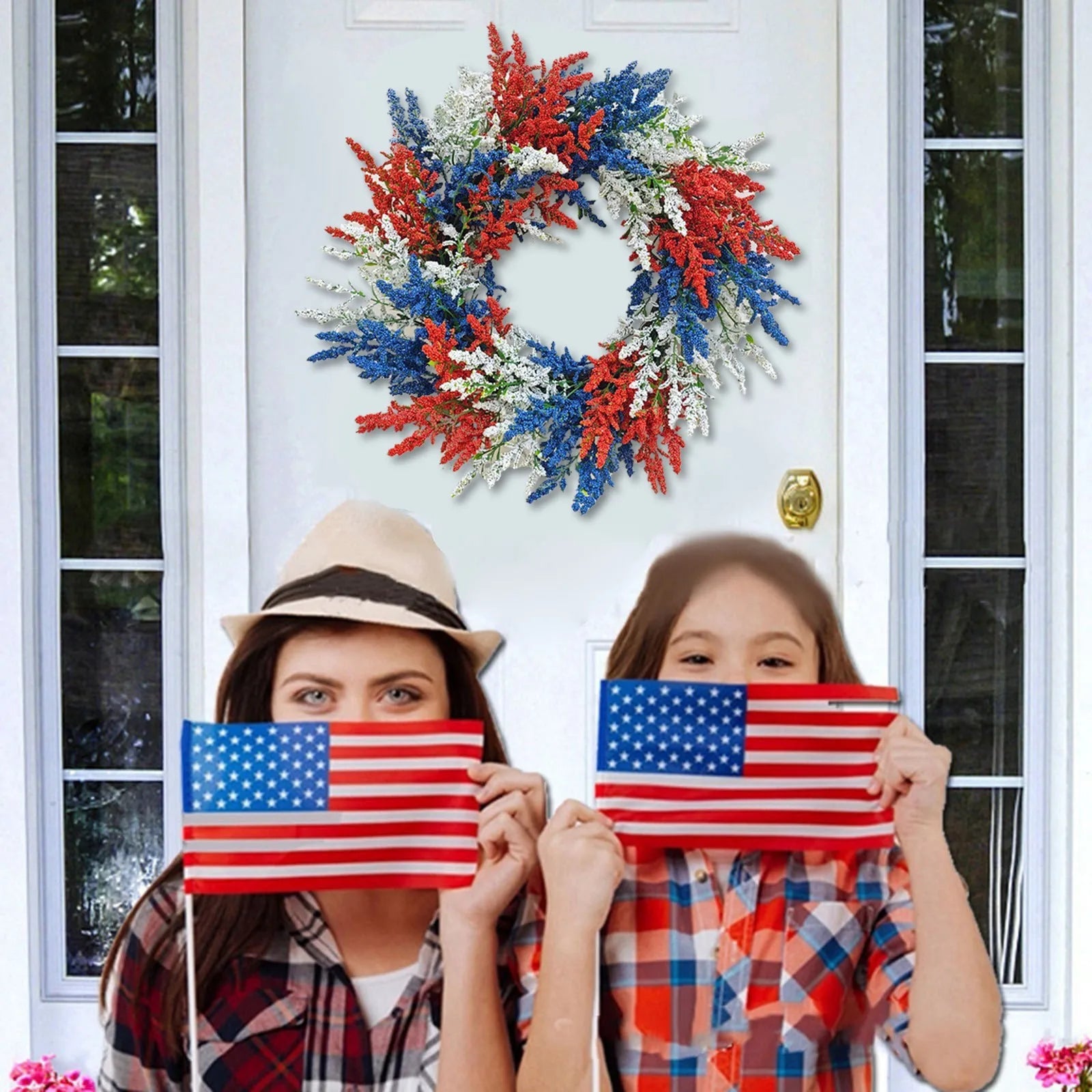 Patriotic Red White And Blue