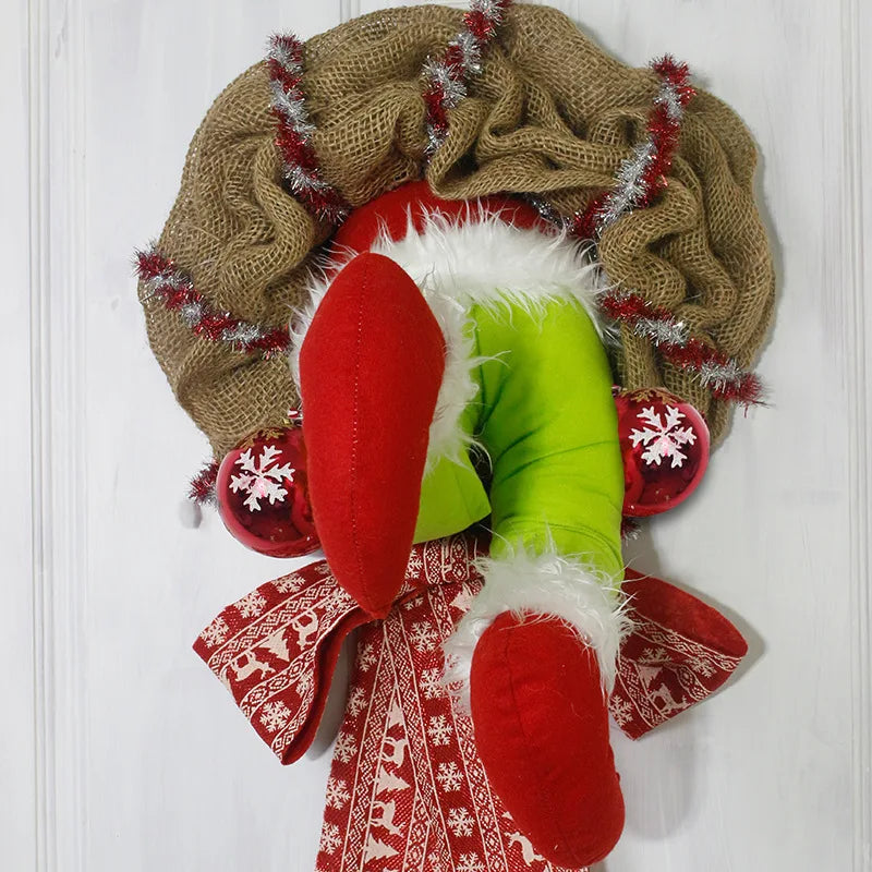 Christmas Thief Wreath