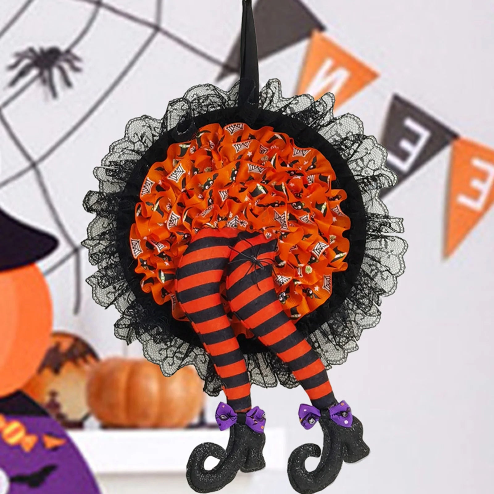 Halloween Witch Hat Leg